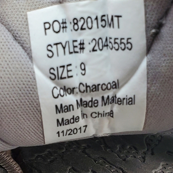 Ithasca rugged Sandles Waterproof CHARCOAL BLack MENS Size 9 EUC - Picture 5 of 10